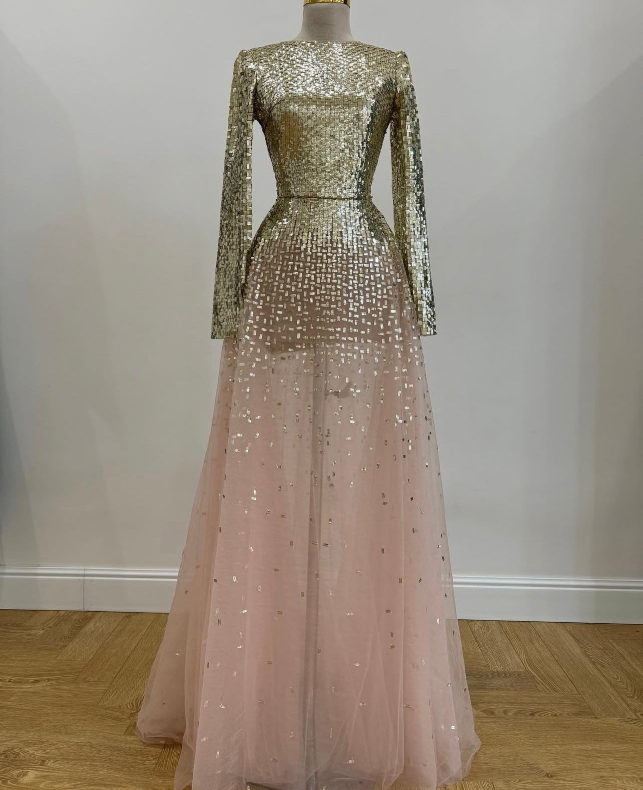 Golden Crystal Dream Gown