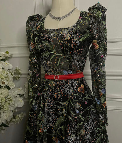 Belted floral